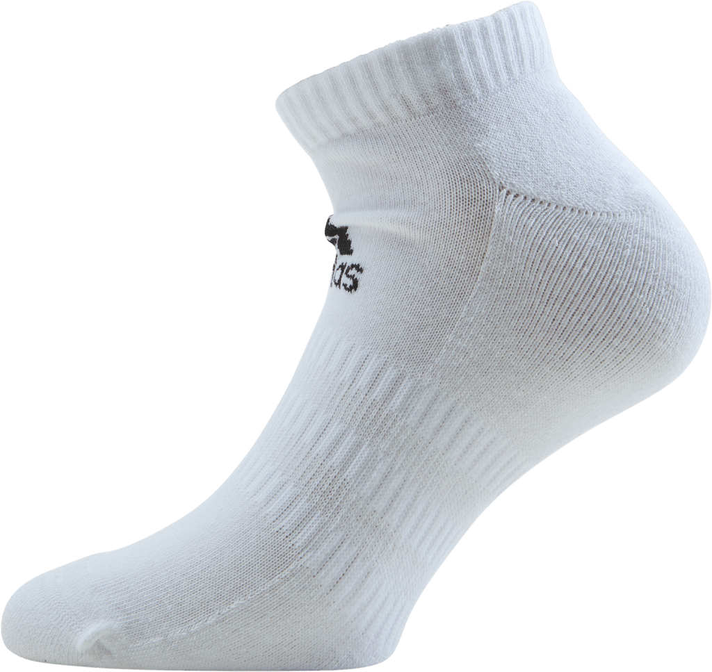 3-stripes Low 3-pack Socks White, Unisex, Kleding, Sokken, Padel, Wit, 40-42