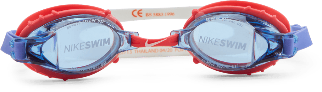 Nike Y Chrome Goggle Laser Crimson, Unisex, Equipment, eyewear, Swimming, multi color, ONESIZE