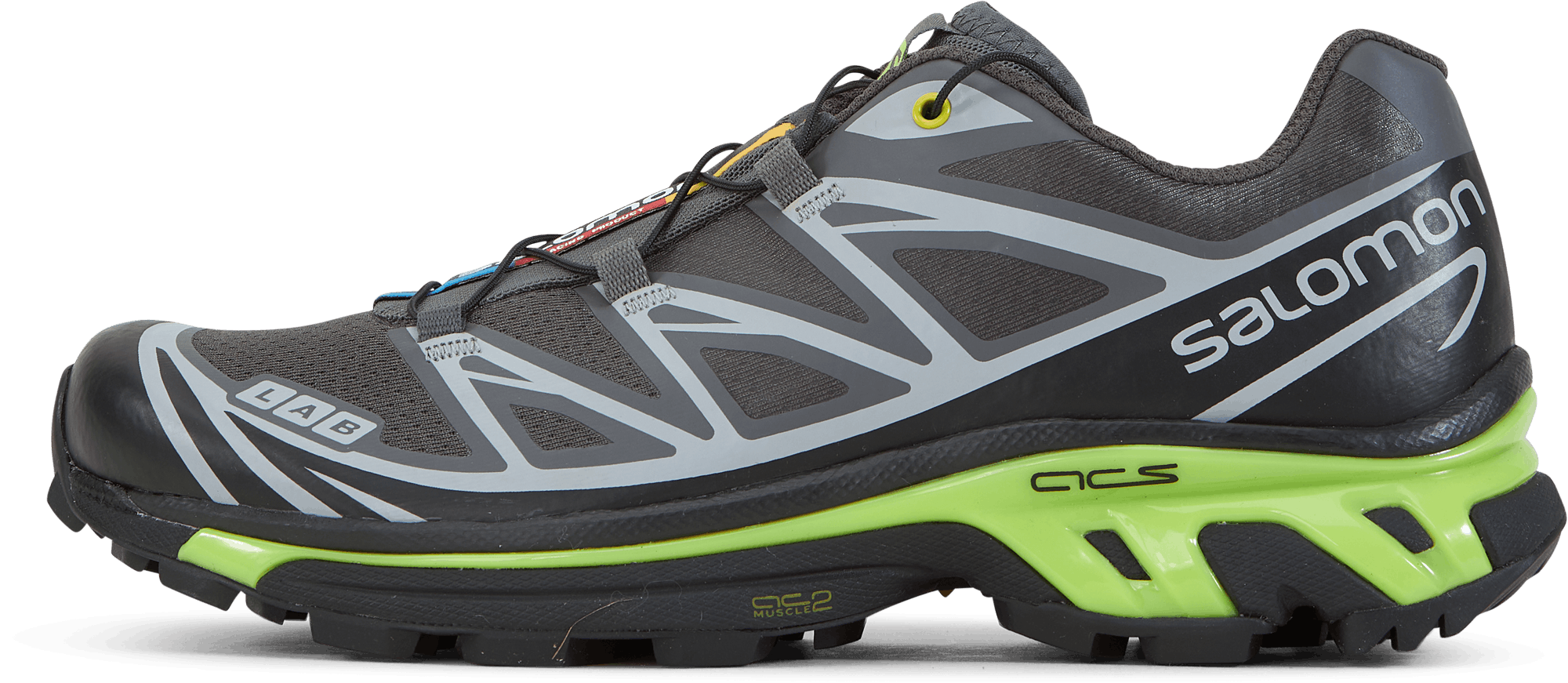 Xt-6 Black/mgnt/eveni, Unisex, Buty, Sneakersy, Wielokolorowy, EU 44