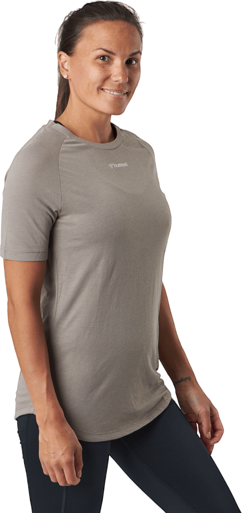 Hmlmt Vanja T-shirt Driftwood - Bild 2