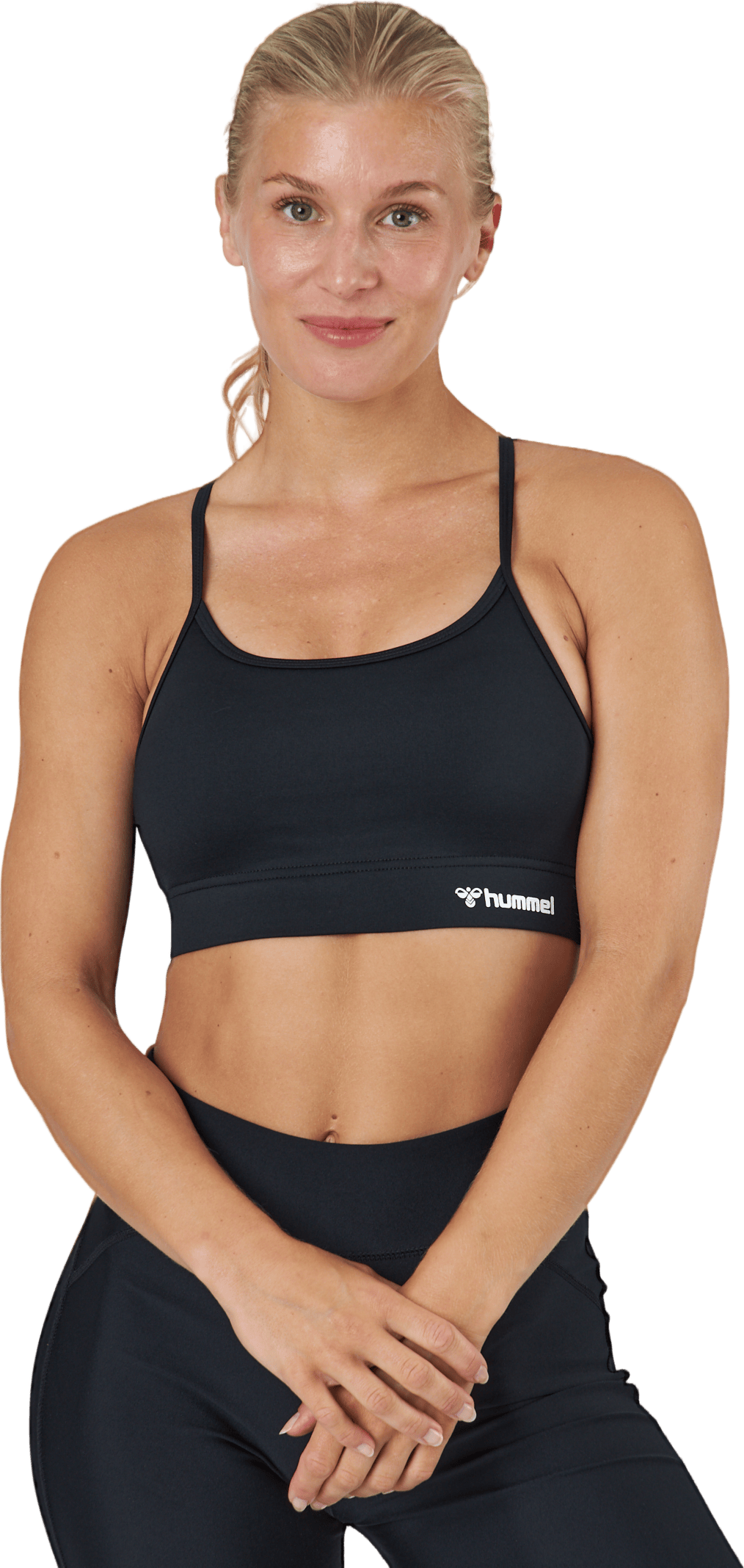 Hmlmt Chipo Padded Sports Bra Black