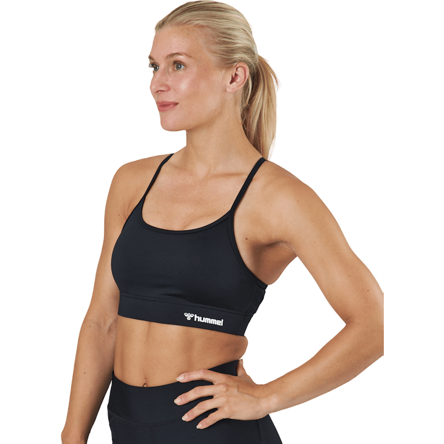 Hmlmt Chipo Padded Sports Bra Black - Bild 2