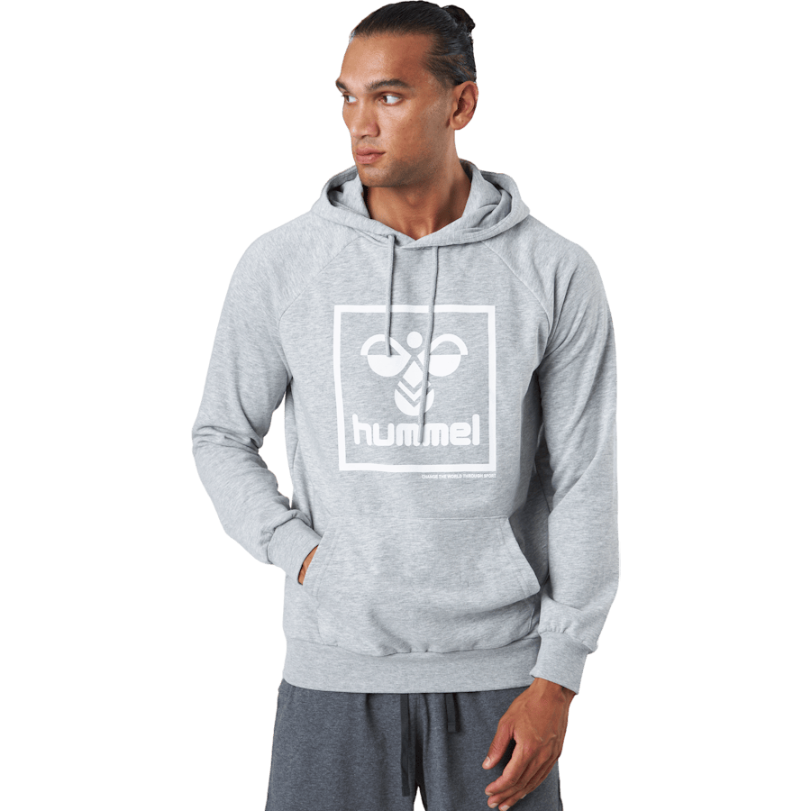 Hmlisam 2.0 Hoodie Grey Melange