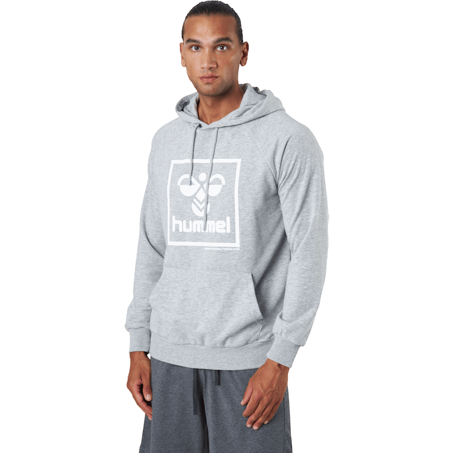 Hmlisam 2.0 Hoodie Grey Melange - Bild 2