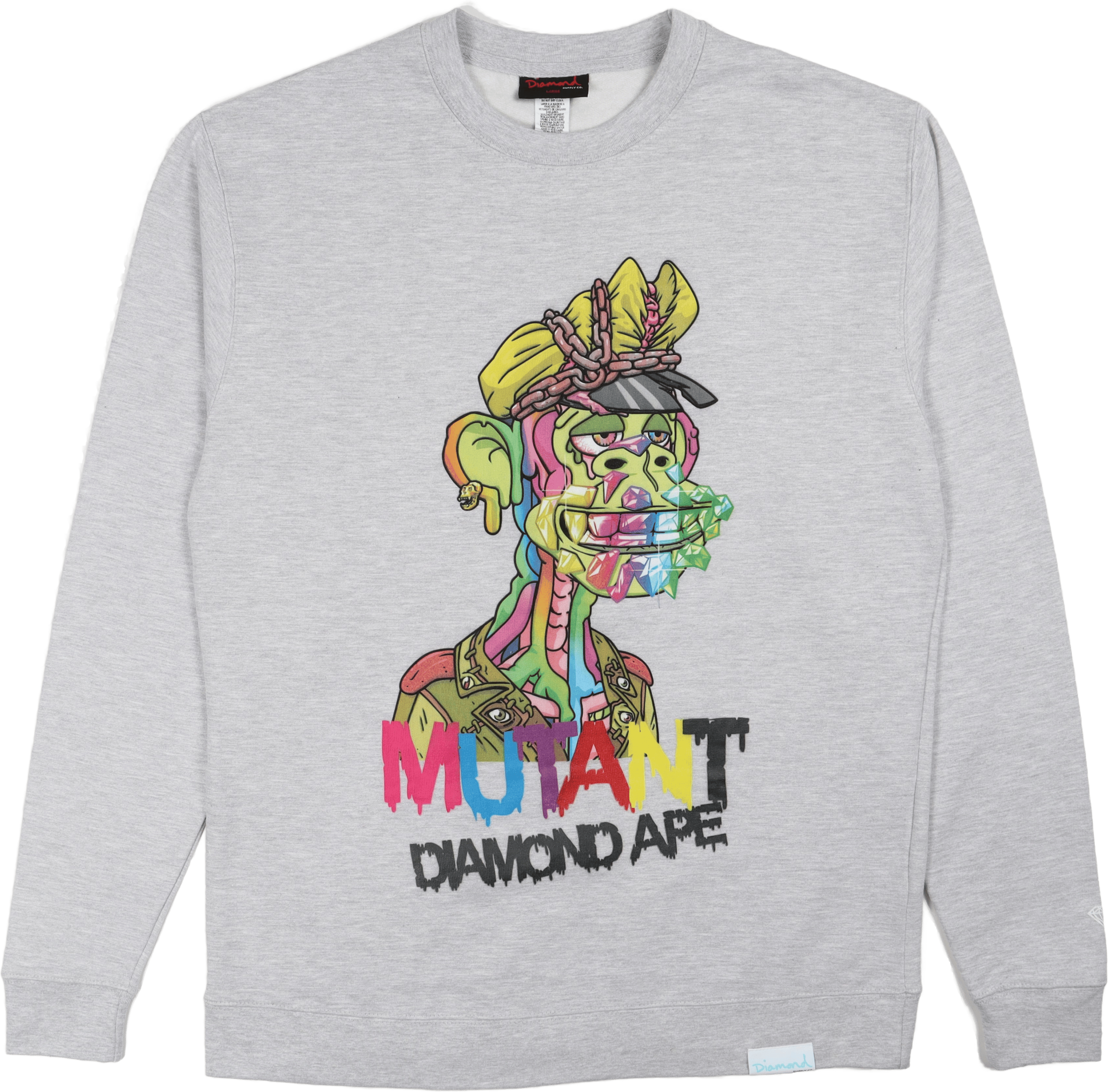 Mutant Diamond Biker Ape Crewn Hgry