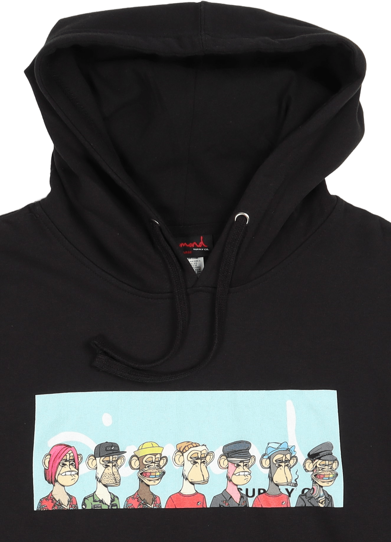 All Gang Ape Hoodie Blk - Bild 2