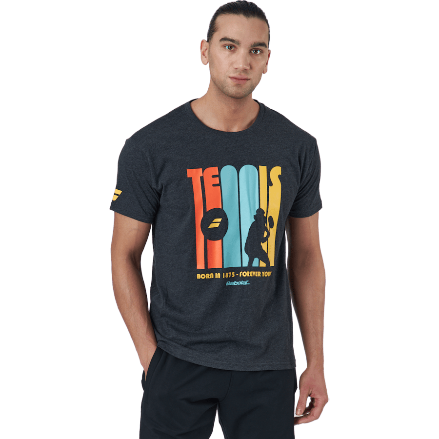 T-shirt Message Black