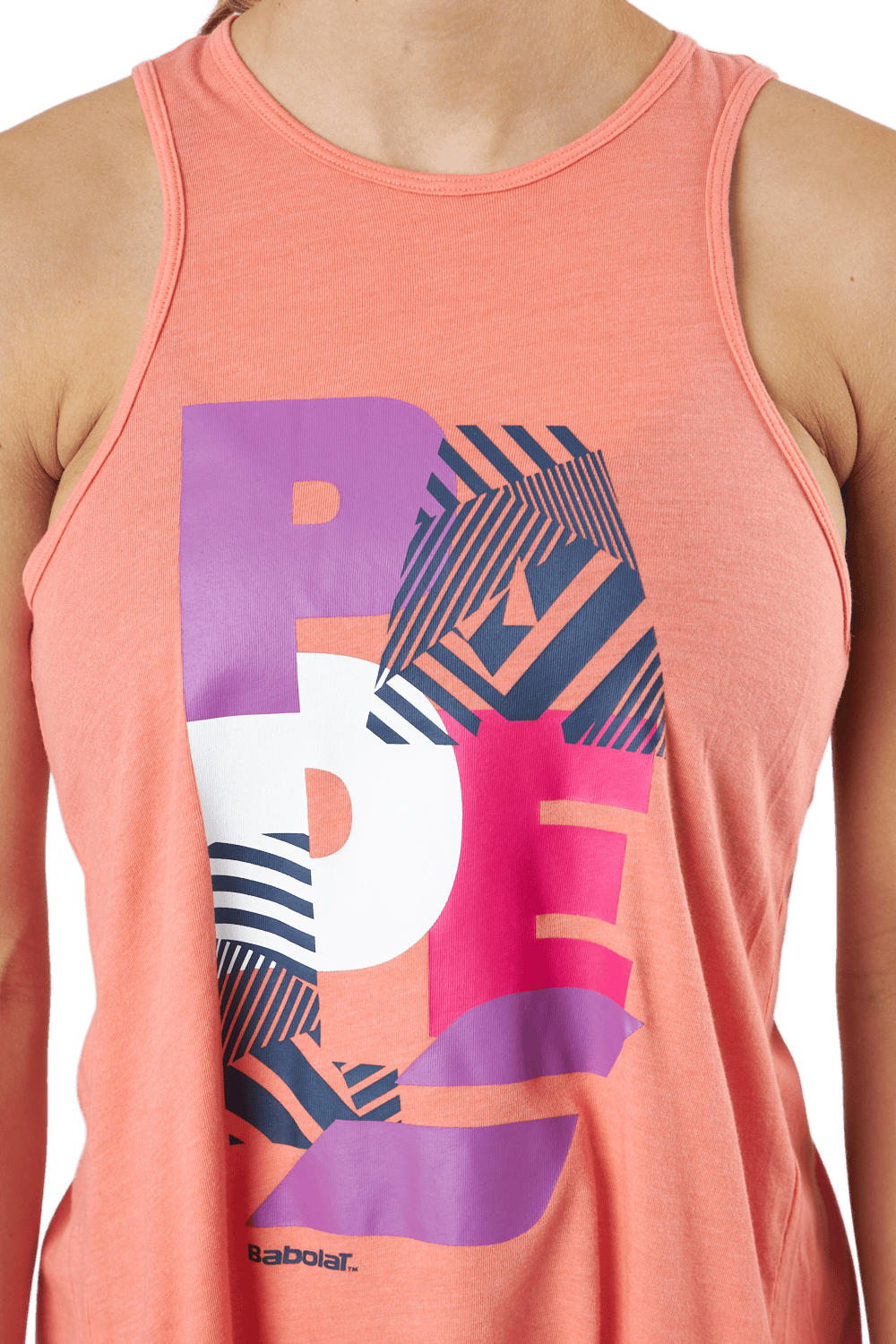 Tank Padel Cotton Women Coral - Bild 4