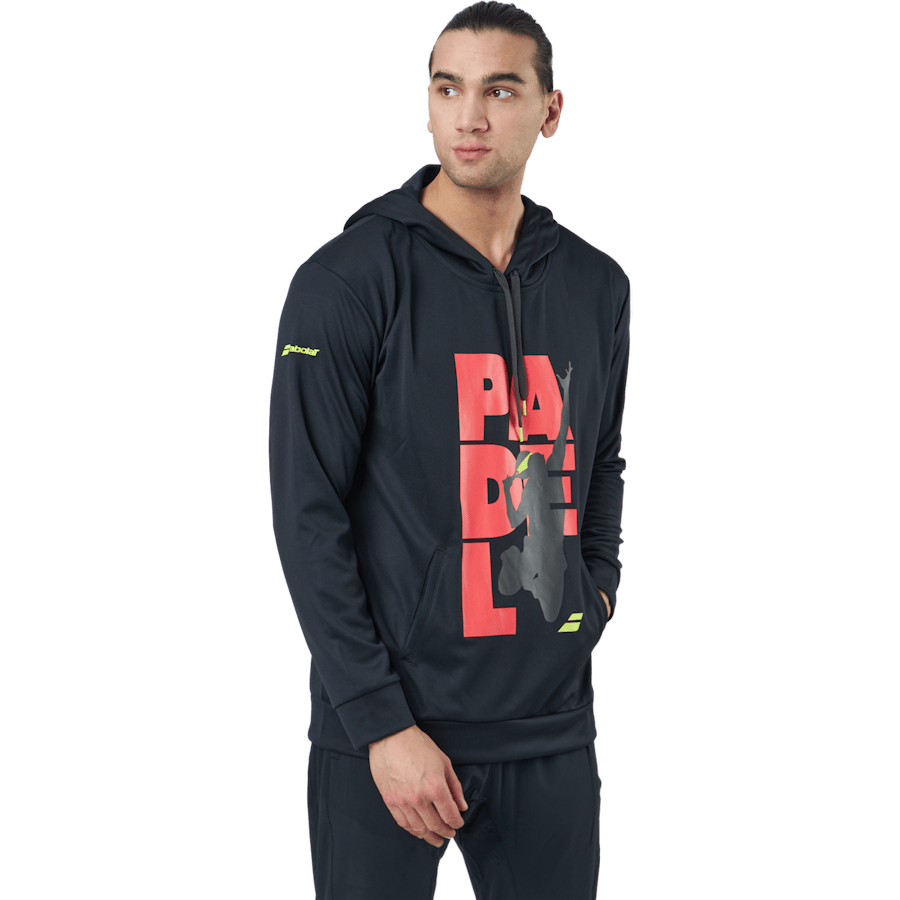 Sweat Padel Hood Black