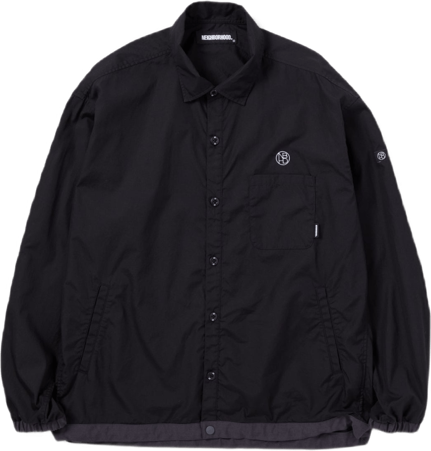 Blouson / C-shirt . Ls Black, Male, Kleding, Overhemden, Zwart, M