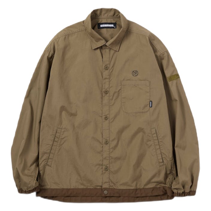 Blouson / C-shirt . Ls Olive Drab, Male, Abbigliamento, Camicie, Nero, L