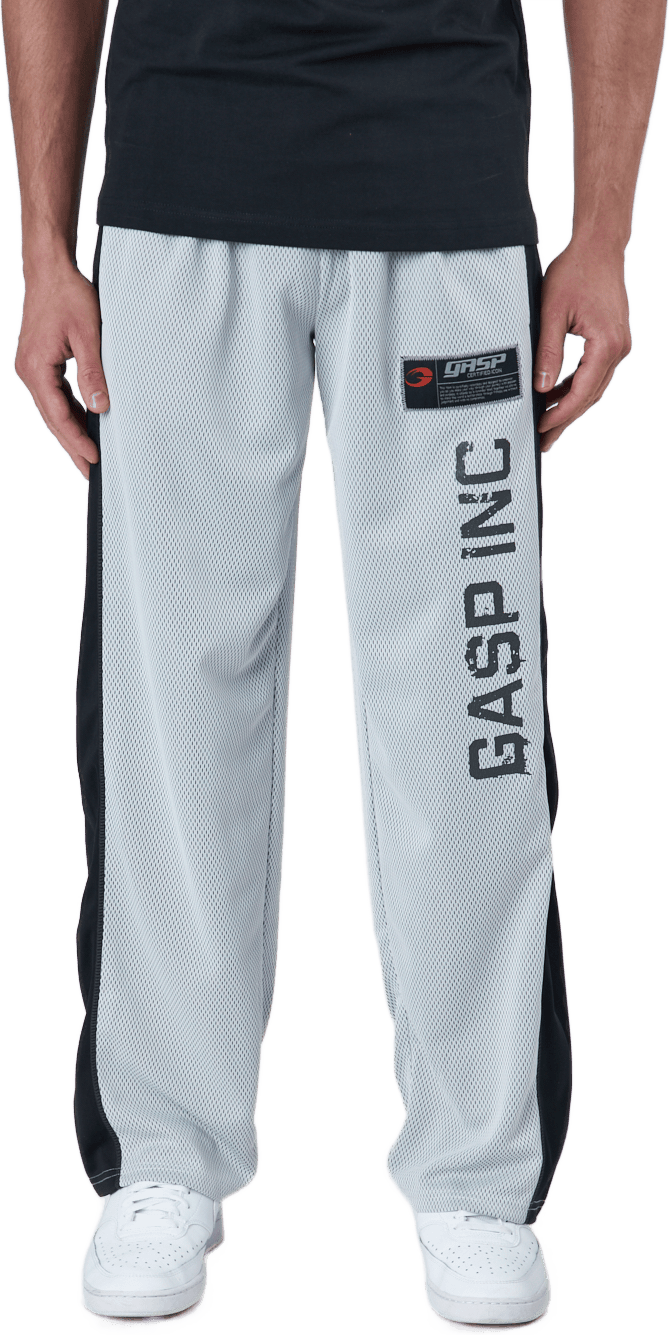 No1 Mesh Pant White/grey, Male, Abbigliamento, Pantaloni, Allenamento, Bianca, M