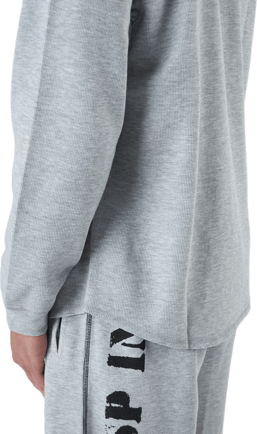 Thermal Gym Sweater Grey Melange - Bild 5