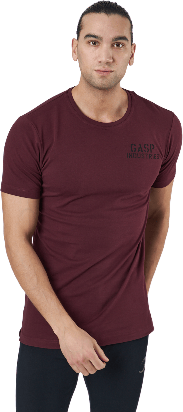 89 Classic Tap Tee Maroon - Bild 2