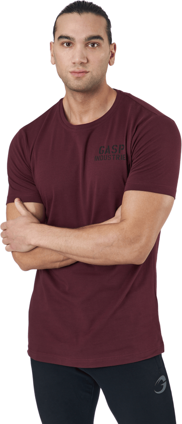 89 Classic Tap Tee Maroon - Bild 3