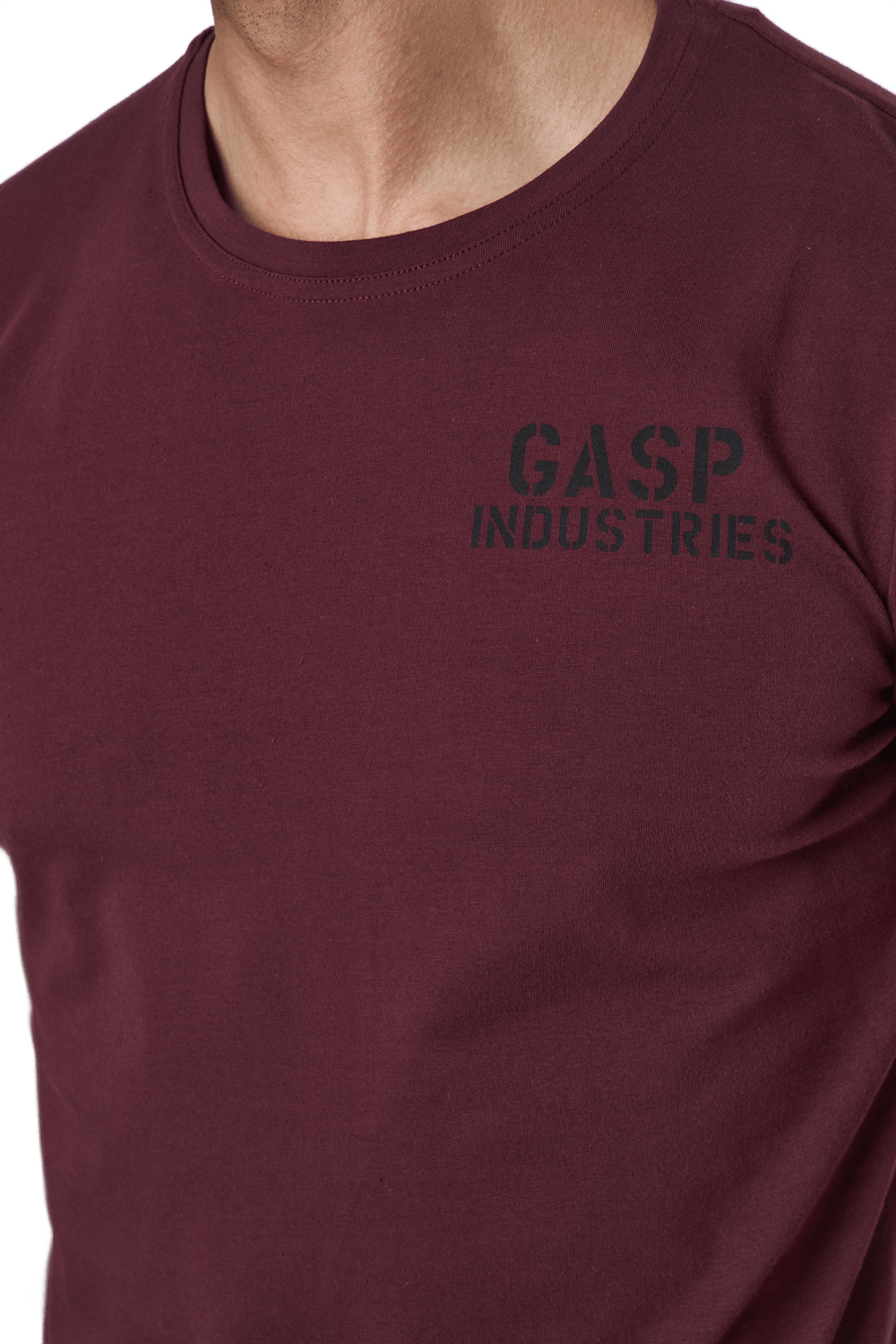 89 Classic Tap Tee Maroon - Bild 4