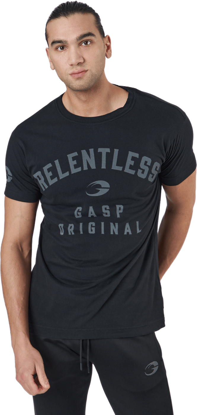 Relentless Skull Tee Washed Black - Bild 2