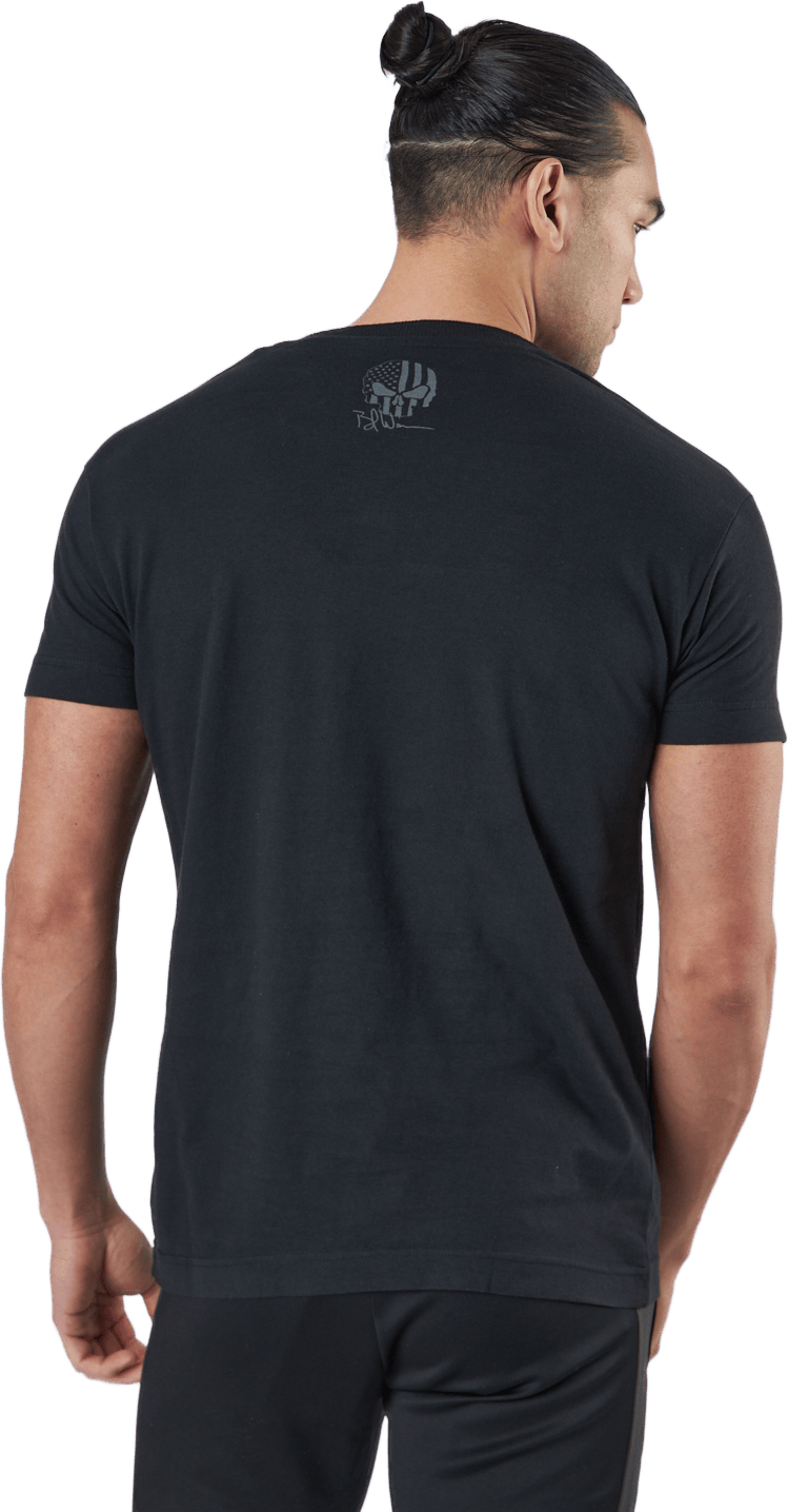 Relentless Skull Tee Washed Black - Bild 3