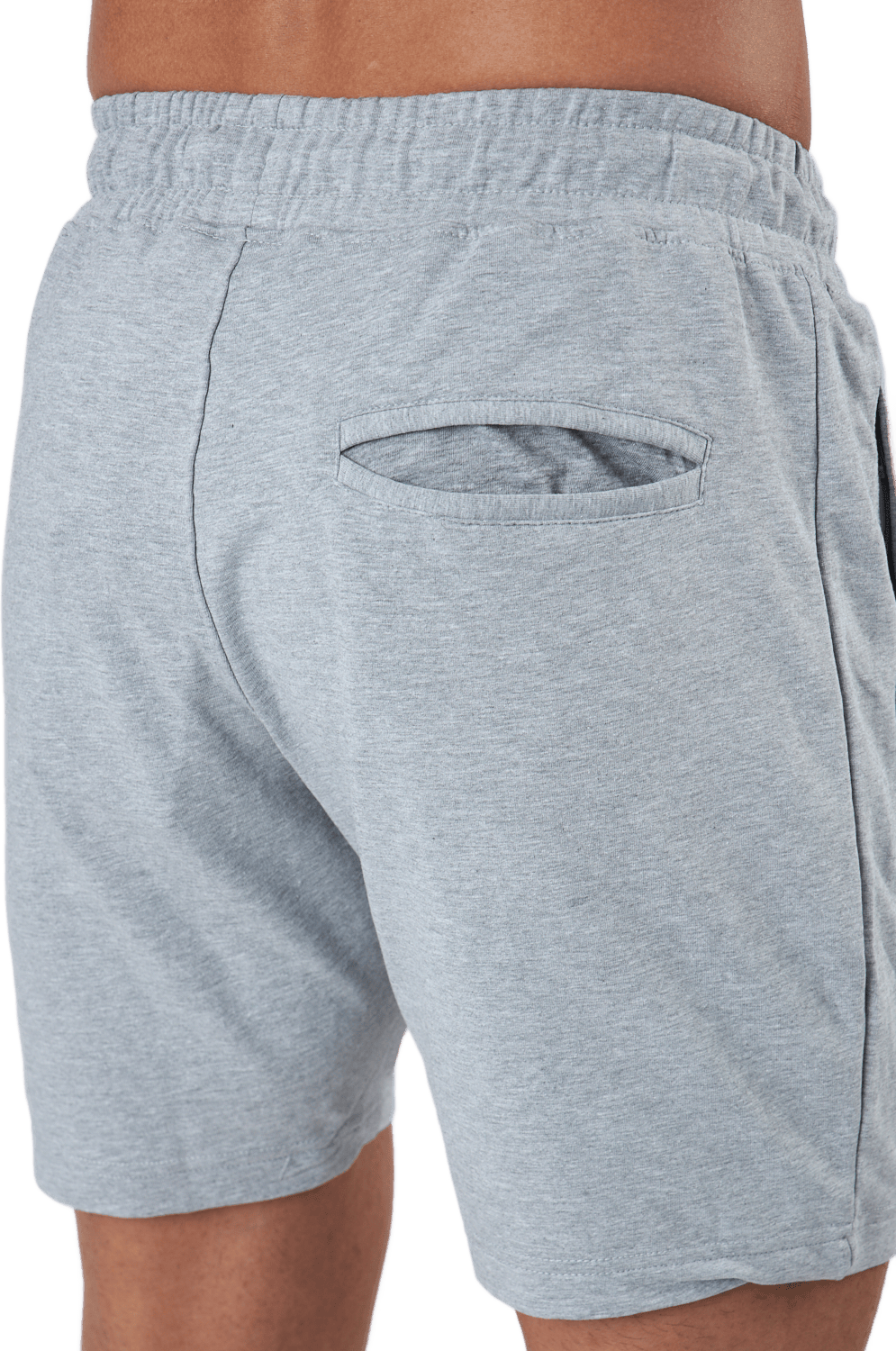 Gasp Tap. Sw. Shorts Light Grey Melange - Bild 4
