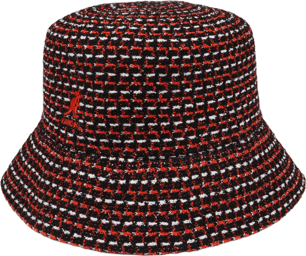 Kg Maze Jacquard Bucket Black