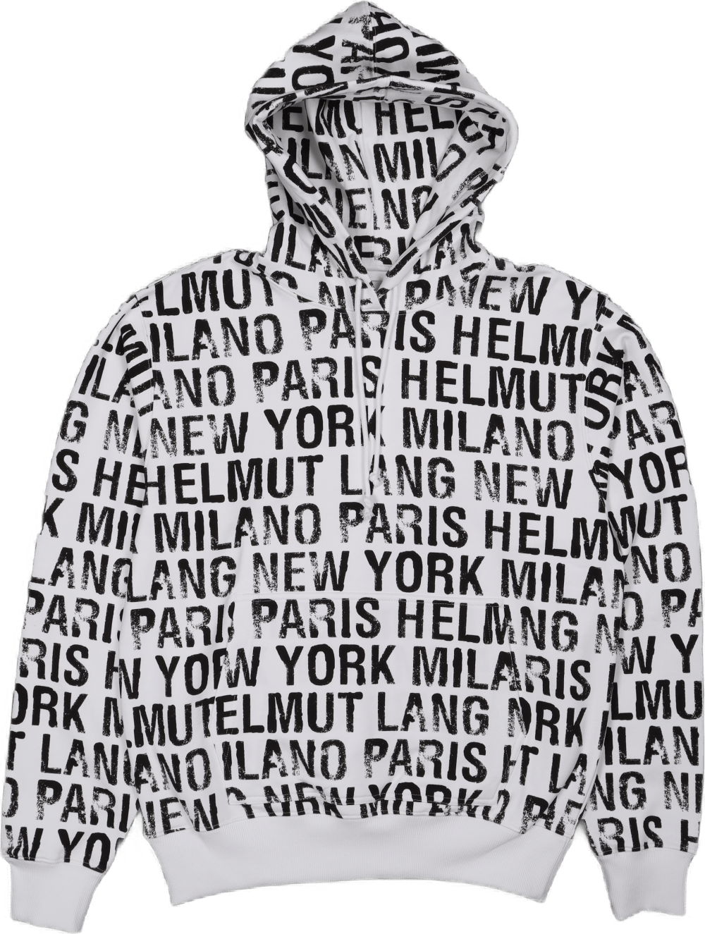 All Over Hoodie.all White