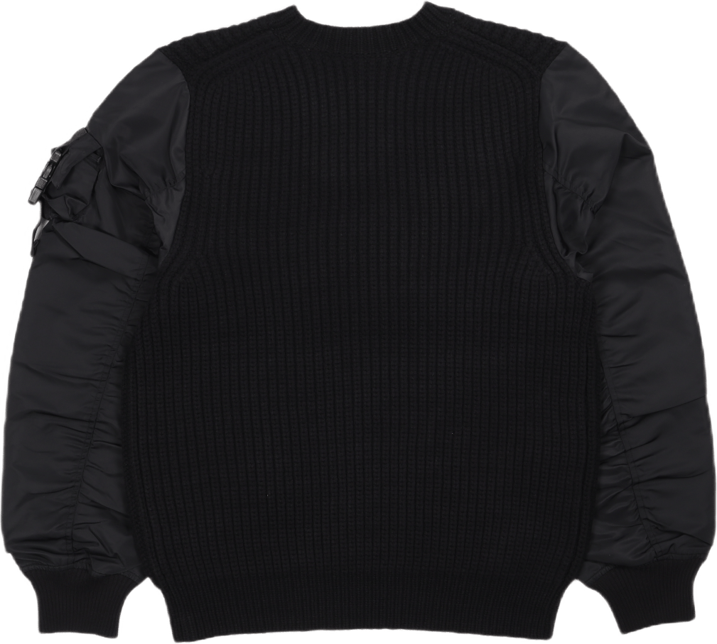 Nylon Slv Crew.aviat Black - Bild 4