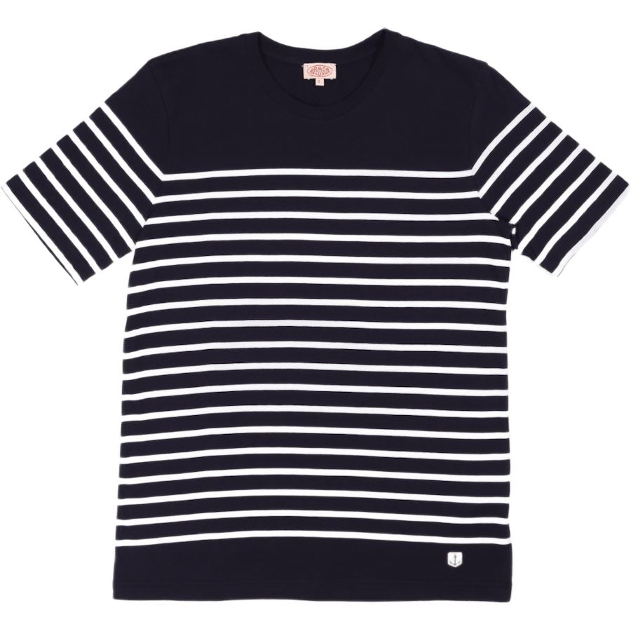 Striped Breton Shirt”etel” Navire Navy/ White