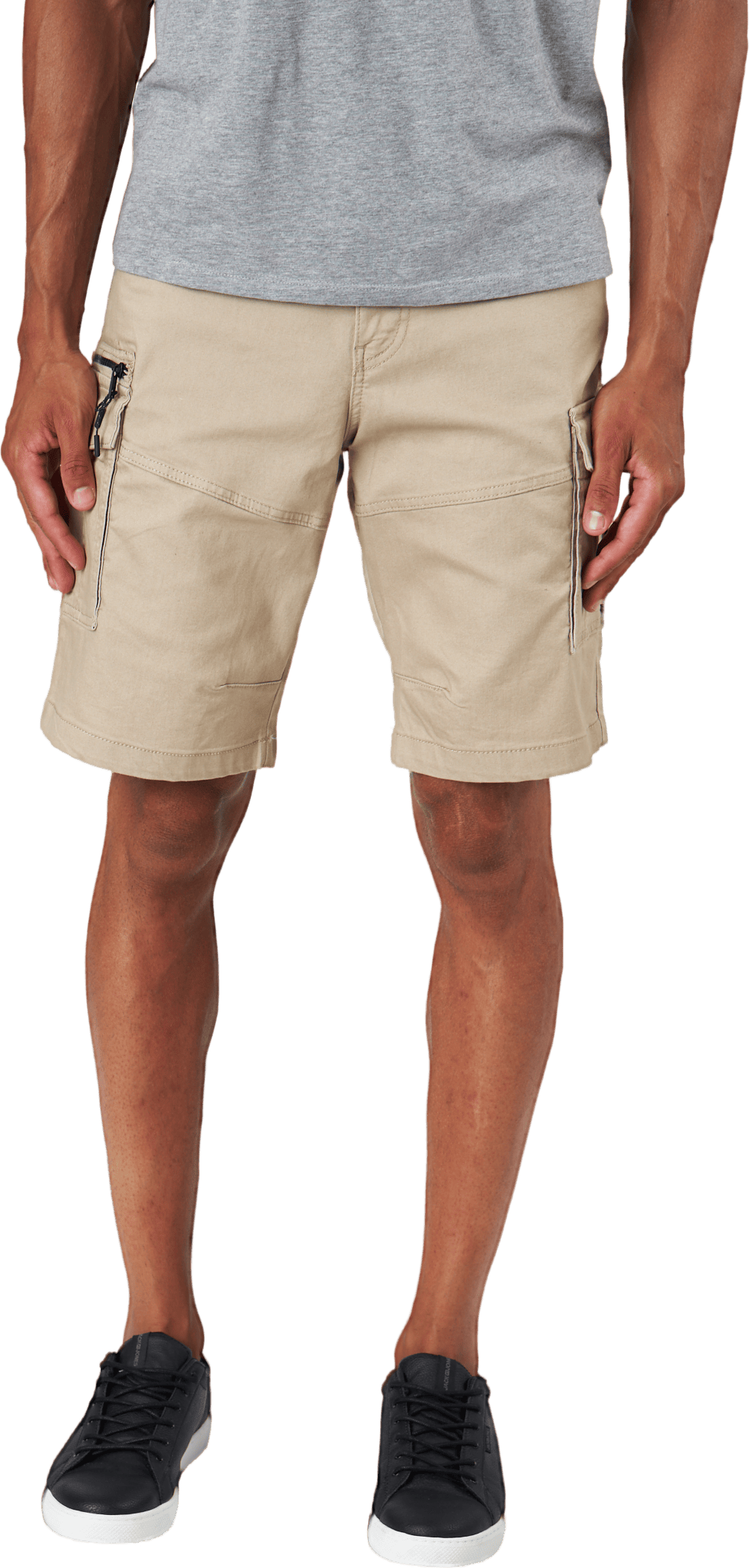 Jpstdex Jjcargo Shorts Akm Sn Crockery, Male, Apparels, Shorts, Beige, M