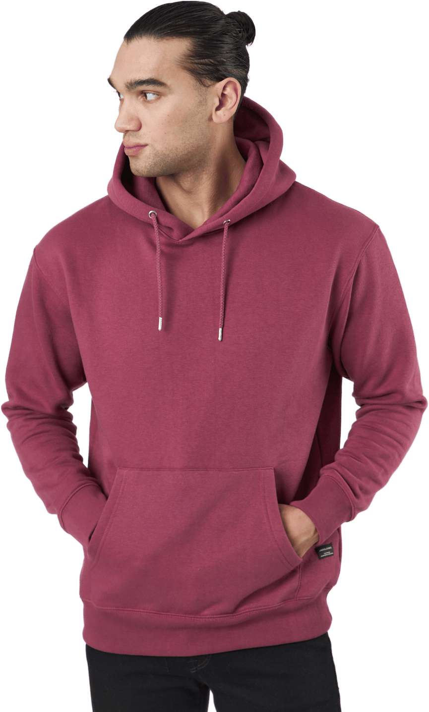 Jjesoft Sweat Hood Noos Hawthorn Rose, Male, Klær, Skjorter, Rød, M