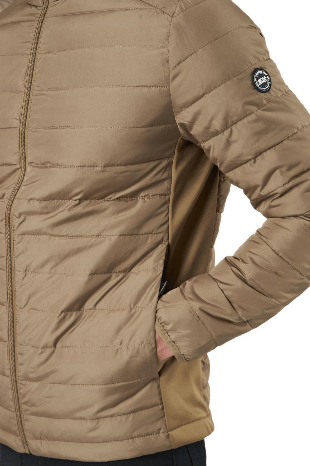 Jjeace Spring Puffer Collar Sn Elmwood - Bild 5