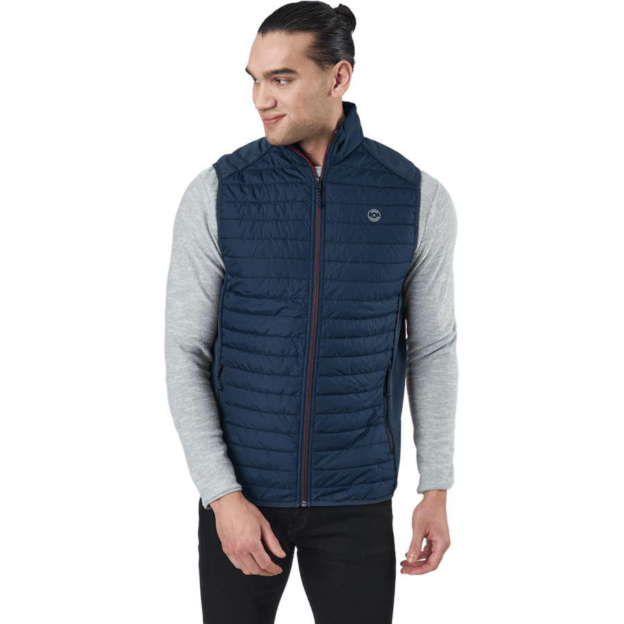 Jjemulti Bodywarmer Collar Noo Navy Blazer
