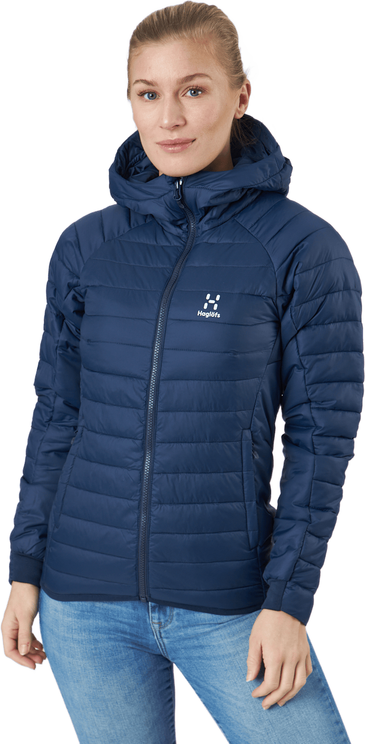 Spire Mimic Hood Women Tarn Blue Solid, Female, Ropa, chaquetas, Alpinismo, Azul, XS