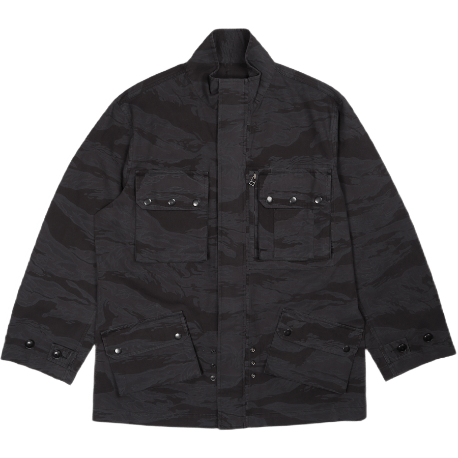 Camo Paratrooper Jacket Cotton Subdued Night Tigerstripe