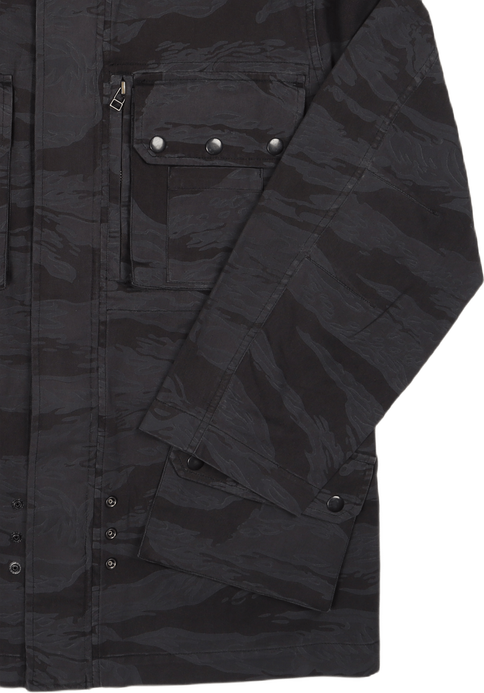 Camo Paratrooper Jacket Cotton Subdued Night Tigerstripe - Bild 3