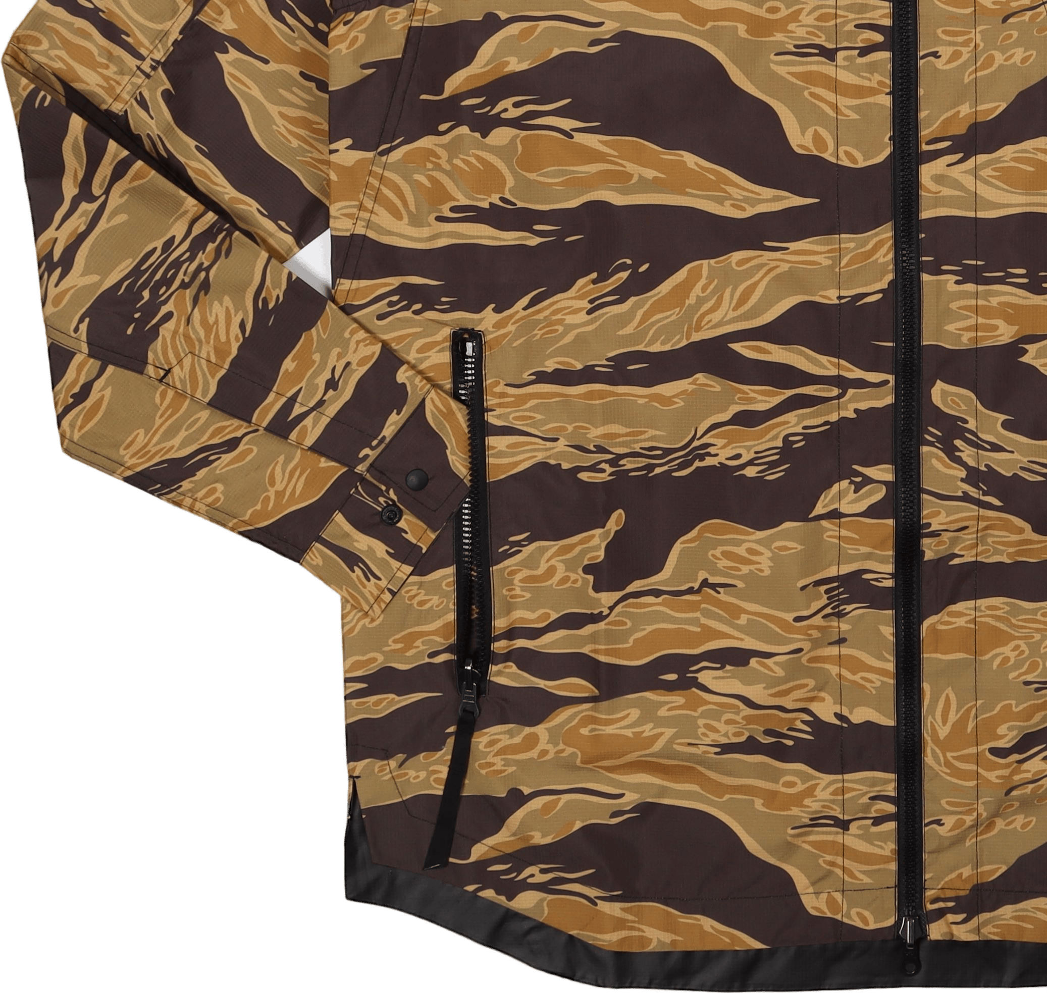 Camo Reversible Packaway Shirt Sunbleach Tigerstripe/black - Bild 3