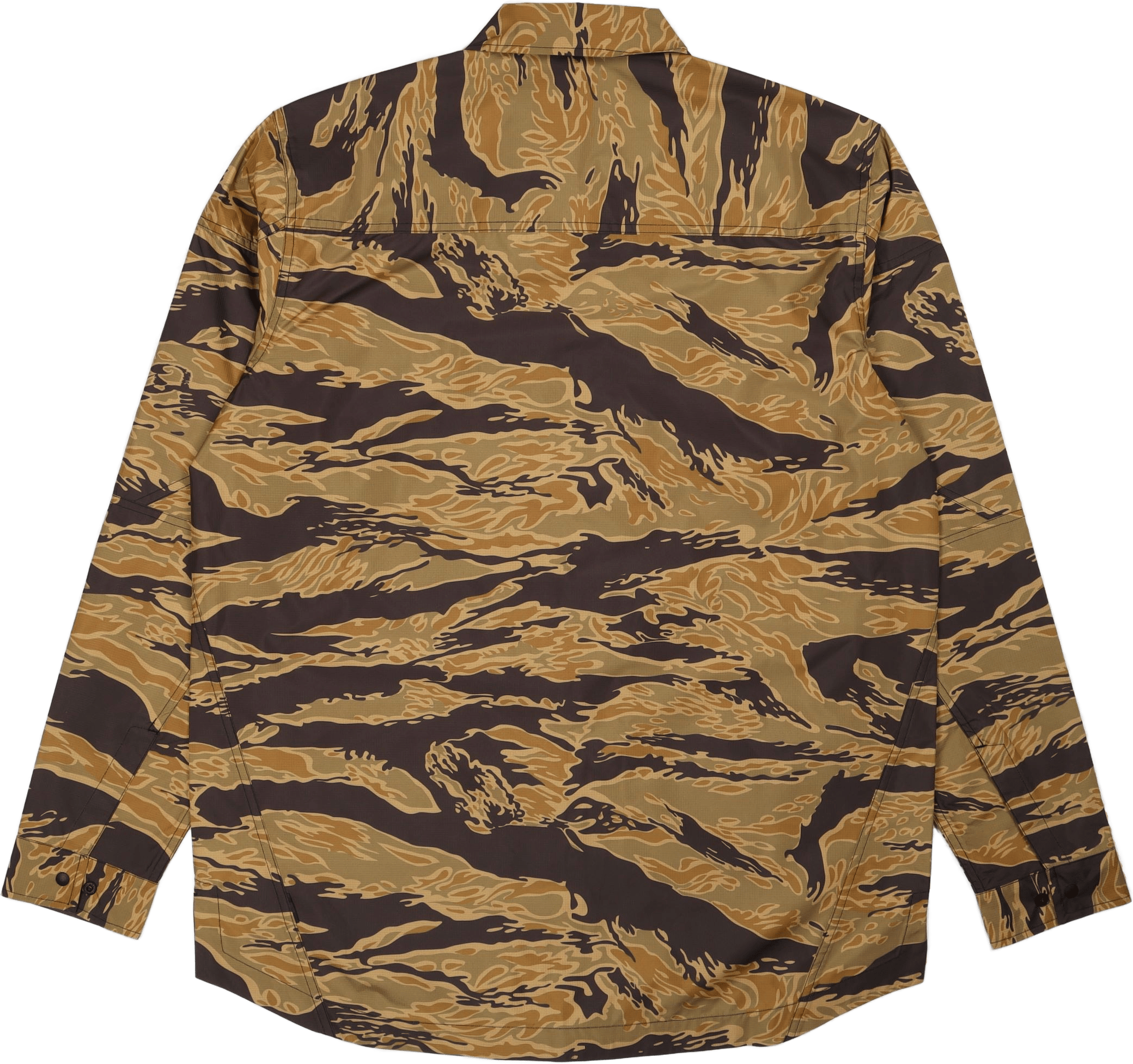 Camo Reversible Packaway Shirt Sunbleach Tigerstripe/black - Bild 5