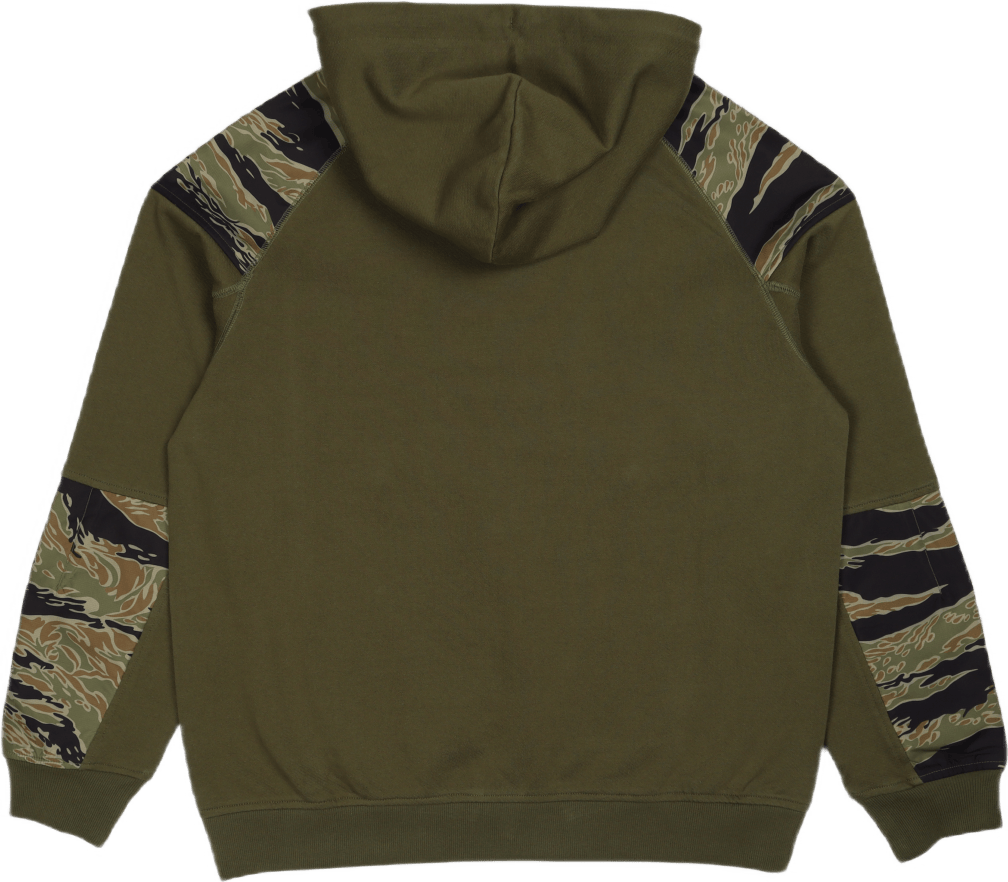 Tech Hooded Sweat Ocs 450 Olive/mint Gold - Bild 4