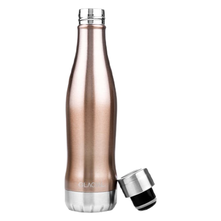 Rose Gold 400ml, Unisex, Utstyr, flasker og flasker, Sølv, ONESIZE
