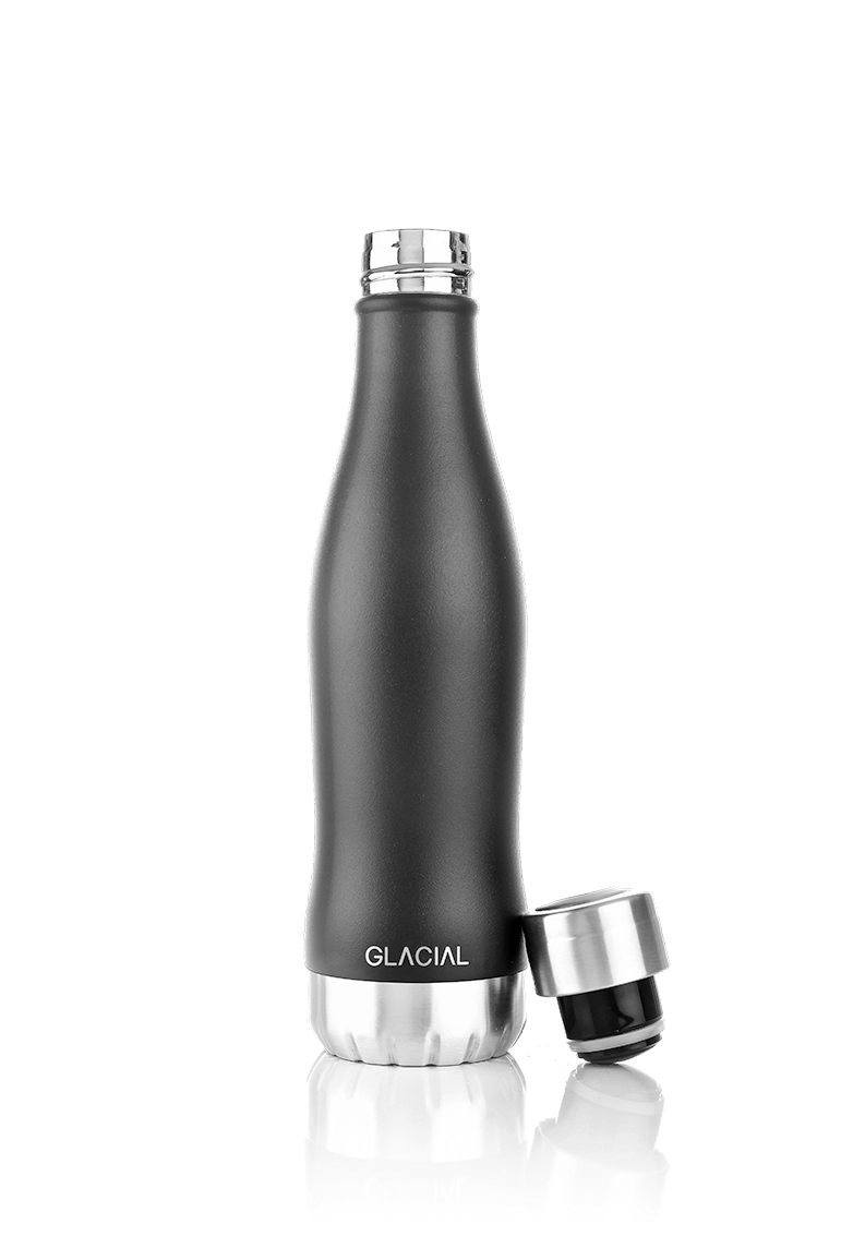 Matte Black 400ml, Unisex, Equipment, bottles & flasks, ONESIZE