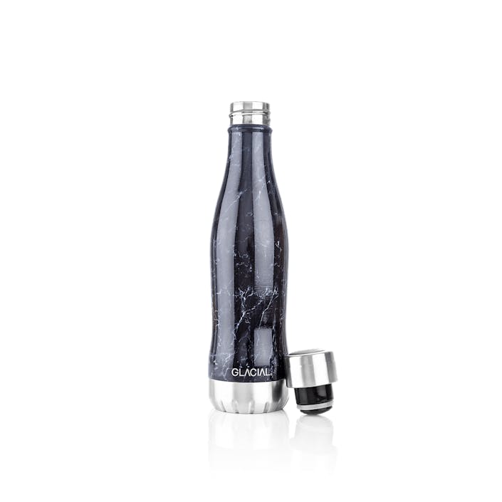 Black Marble 400ml, Unisex, Equipment, bottles & flasks, Black, ONESIZE
