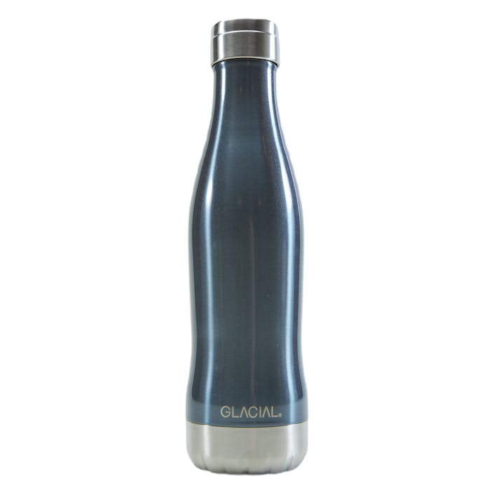 Blue Metallic 400ml, Unisex, Utrustning, flaskor och flaskor, Blå, ONESIZE