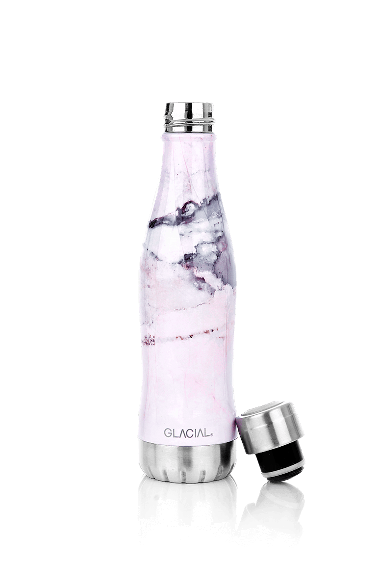 Pink Marble 400ml, Unisex, Equipment, bottles & flasks, Multi color, ONESIZE