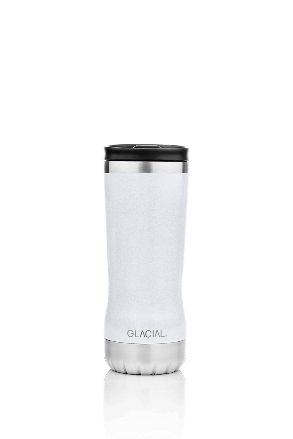 Tumbler White Pearl 350ml, Unisex, Apparatuur, flessen & flacons, Wit, ONESIZE