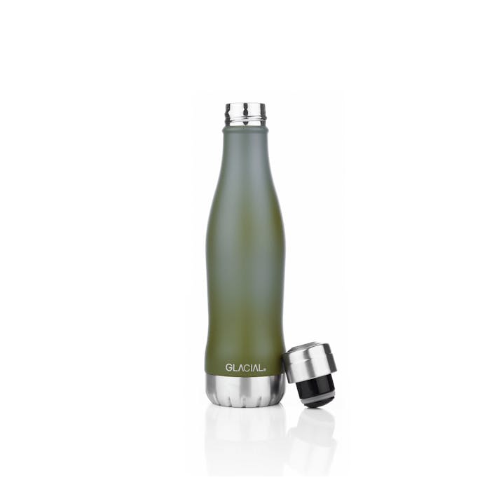 Matte Forest Green 400ml, Unisex, Equipment, bottles & flasks, Green, ONESIZE