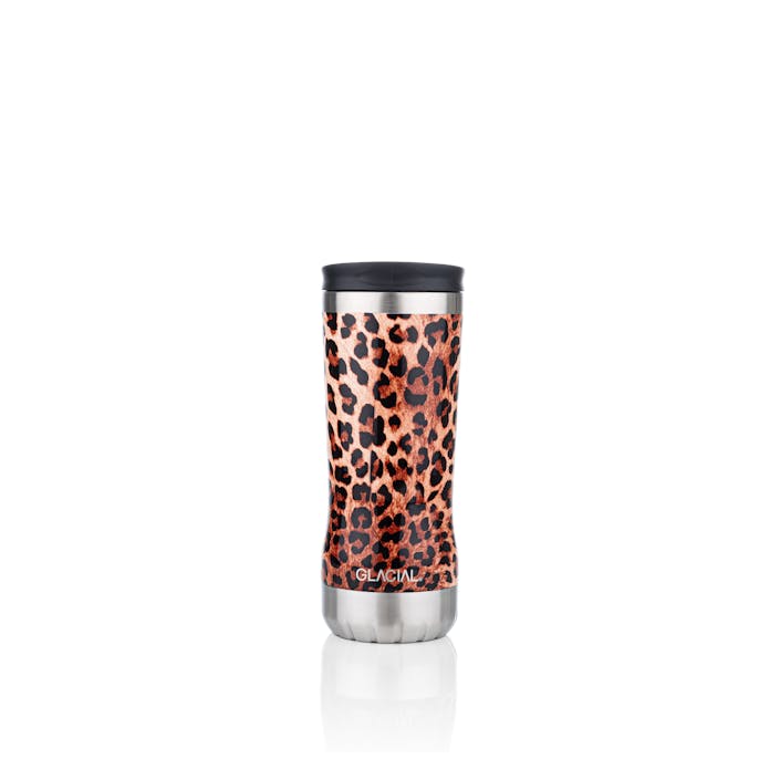 Tumbler Wild Leopard 350ml, Unisex, Equipment, bottles & flasks, Multi color, ONESIZE