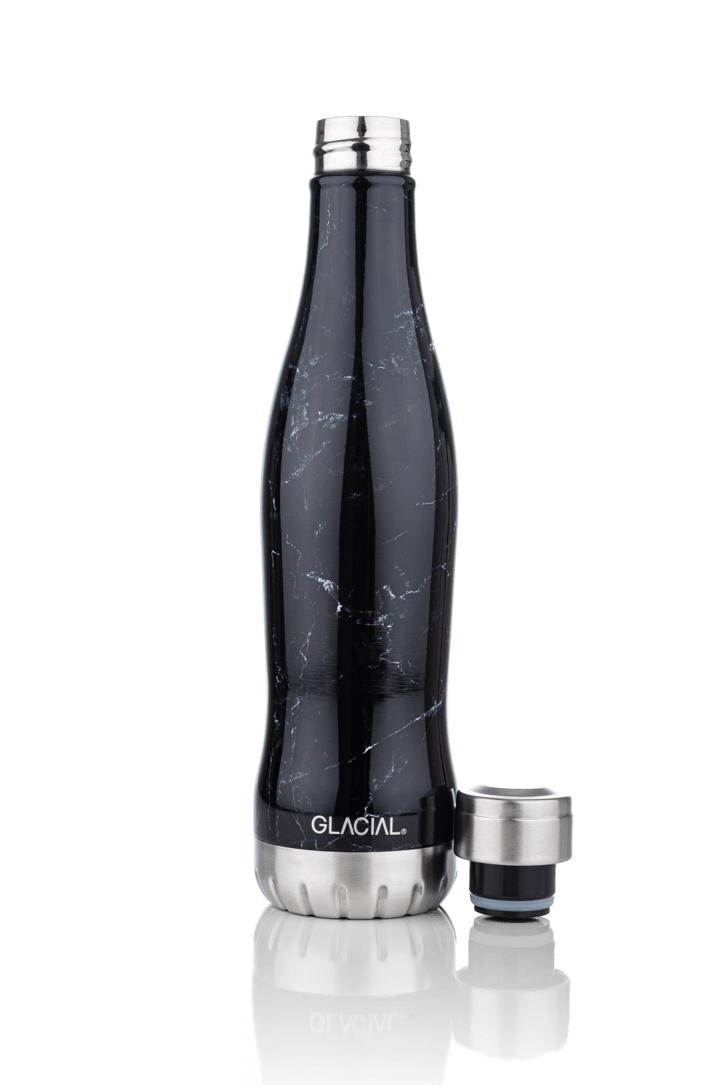 Black Marble 600ml, Unisex, Equipment, bottles & flasks, Black, ONESIZE