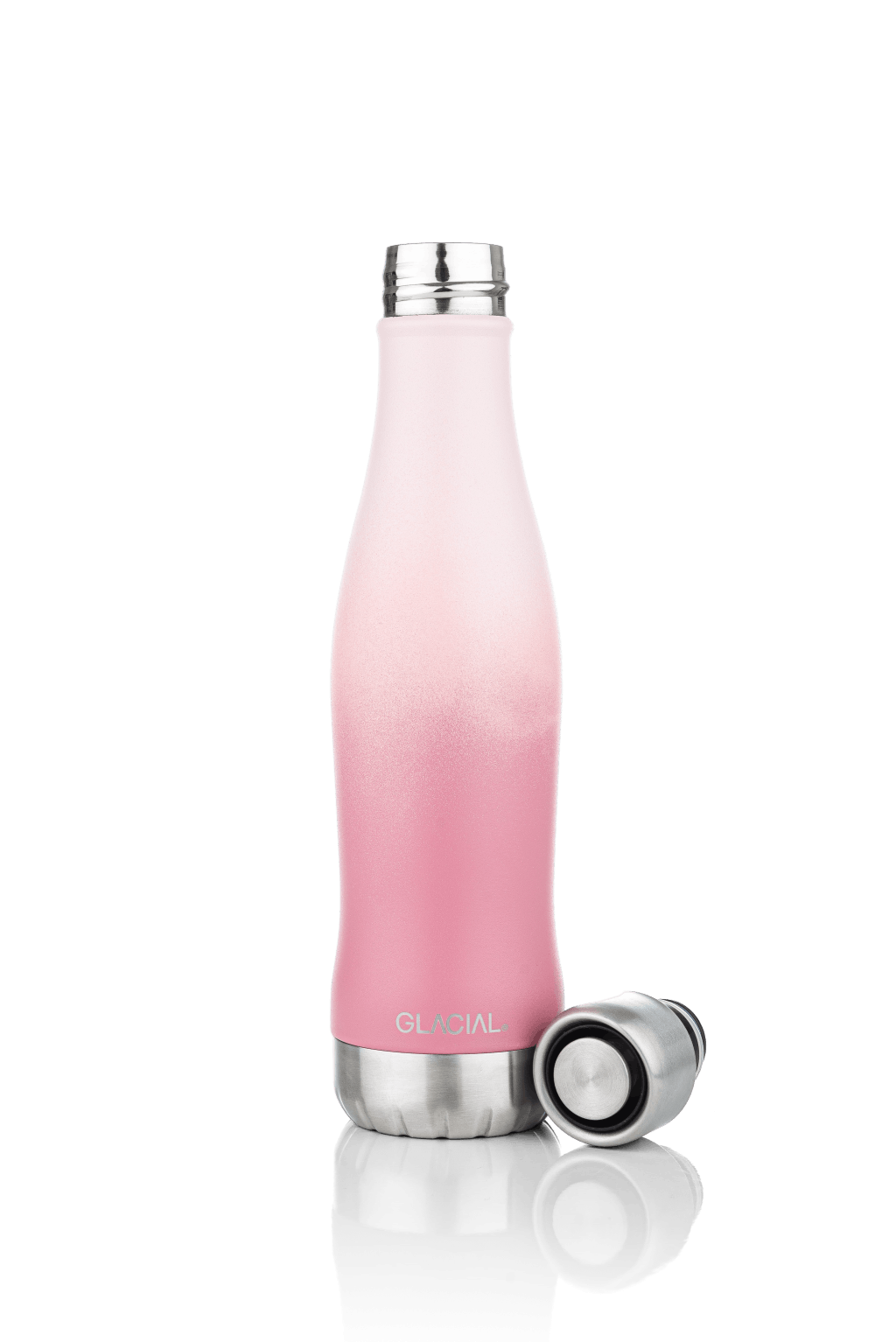 Pink Fade 400ml Active, Unisex, Ekwipunek, butelki i kolby, Różowy, ONESIZE