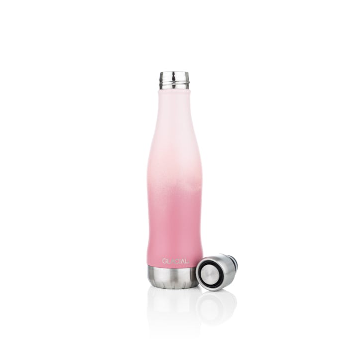 Pink Fade 400ml Active, Unisex, Ekwipunek, butelki i kolby, Różowy, ONESIZE