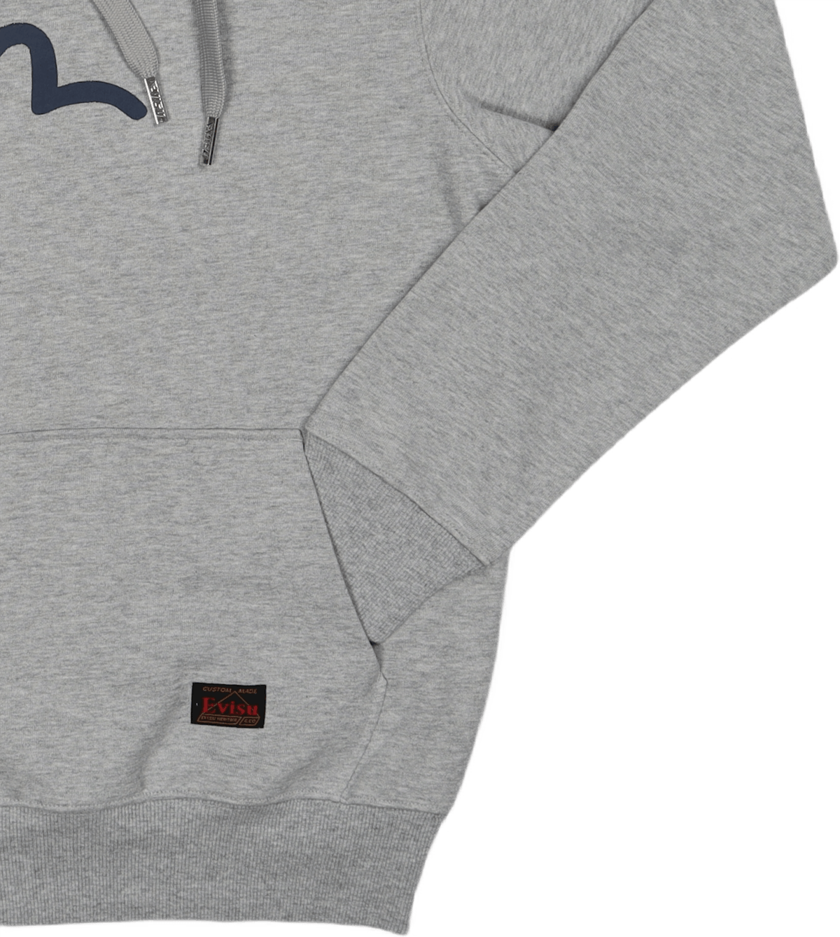 evisu-basic-hooded-sweatshirt-heather-grey-premium-streetwear