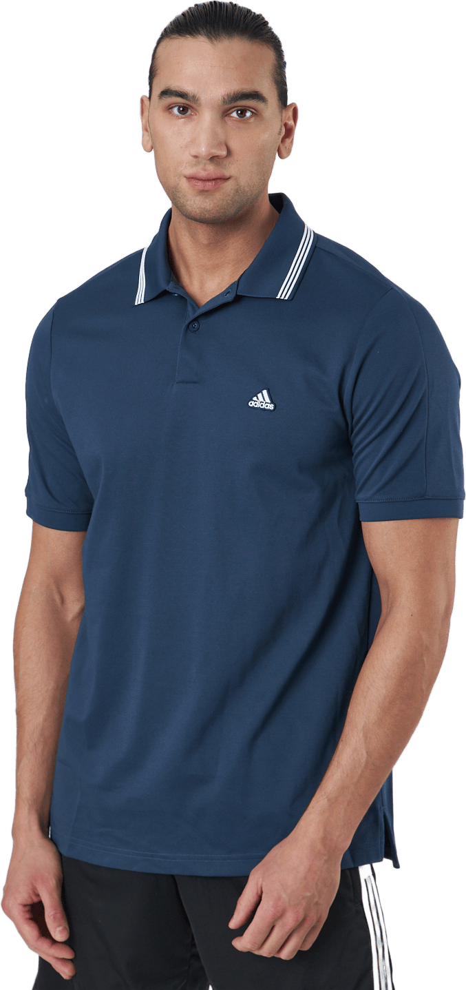 Go-to Primegreen Pique Polo Navy / White - Bild 2